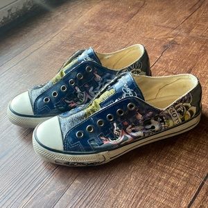 Ed Hardy Y2K slip ons